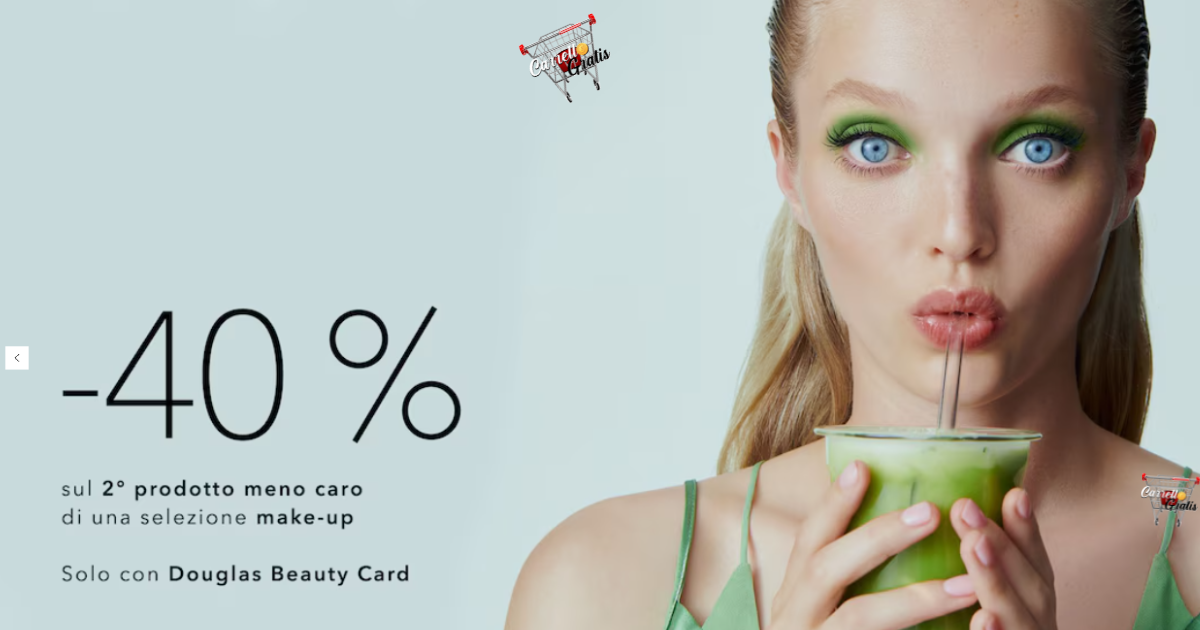 Douglas -40% sul make-up