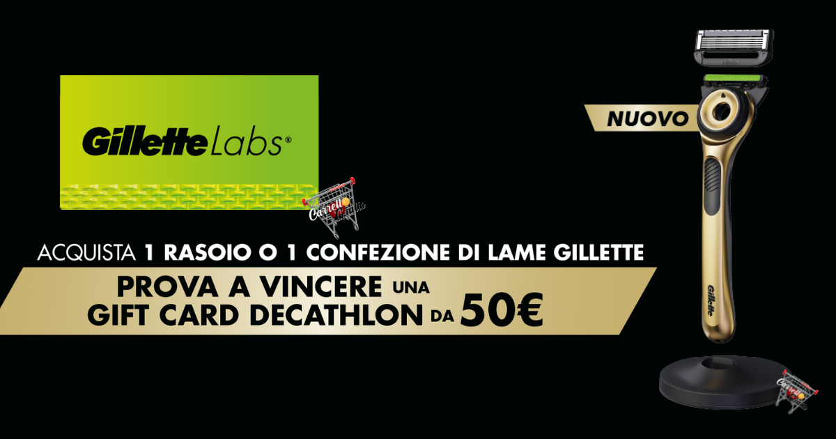Gillette vinci gift card