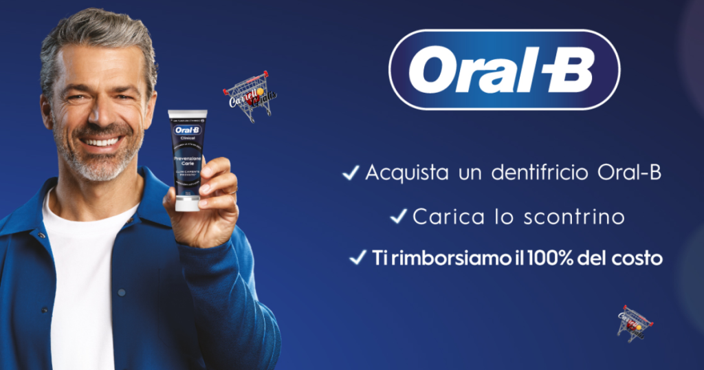 "Oral-B rimborso dentifricio"
