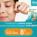 "Compeed stop-brufoli" ricevi un buono spesa da 8€