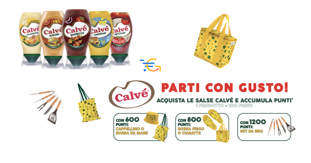 Acquista Calvè e colleziona premi