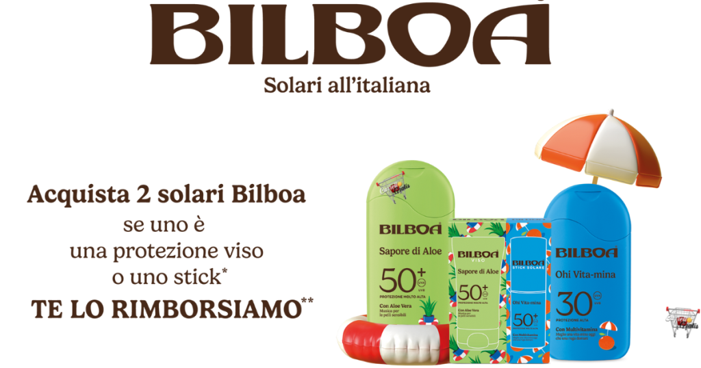 Bilboa ti rimborsa la crema viso