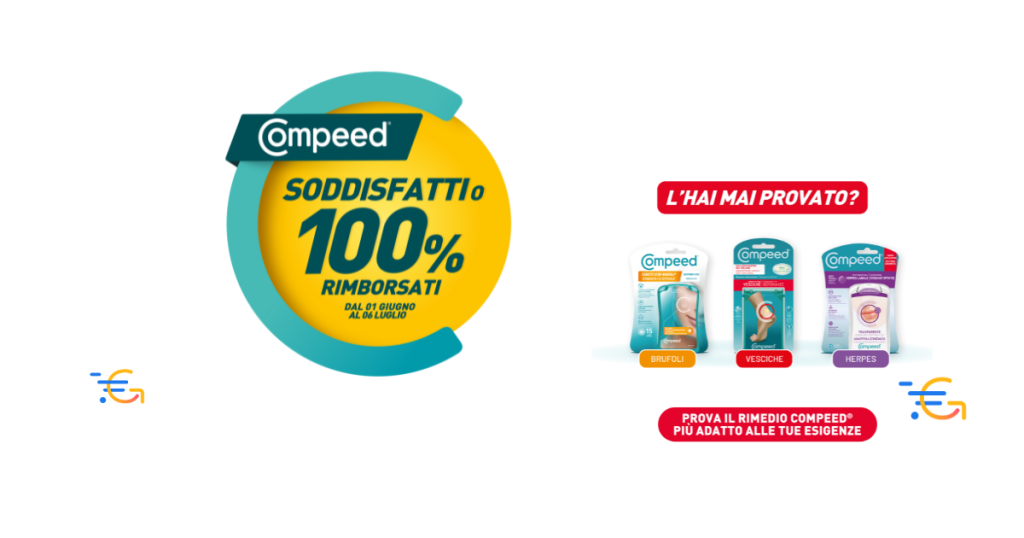 Compeed Soddisfatti o Rimborsati