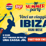 Pepsi vinci cassa JBL e viaggio a Ibiza