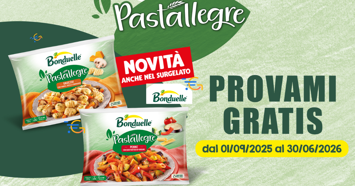 Pastallegre Bonduelle Provami gratis
