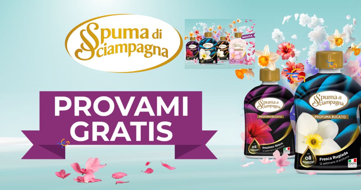  Spuma di Sciampagna Provami gratis