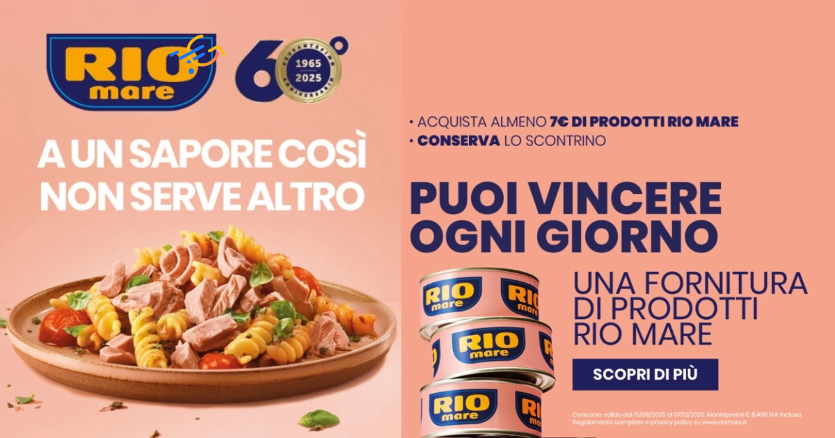 Rio Mare vinci una fornitura